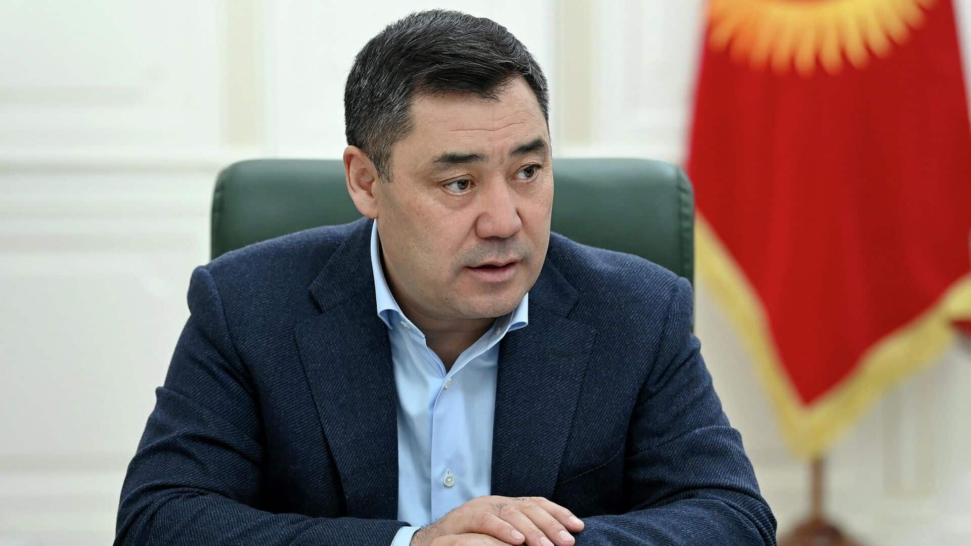 Президент Садыр Жапаров о выгодах внедрения ККМ-онлайн в стране Президент Садыр Жапаров о выгодах внедрения ККМ-онлайн в стране