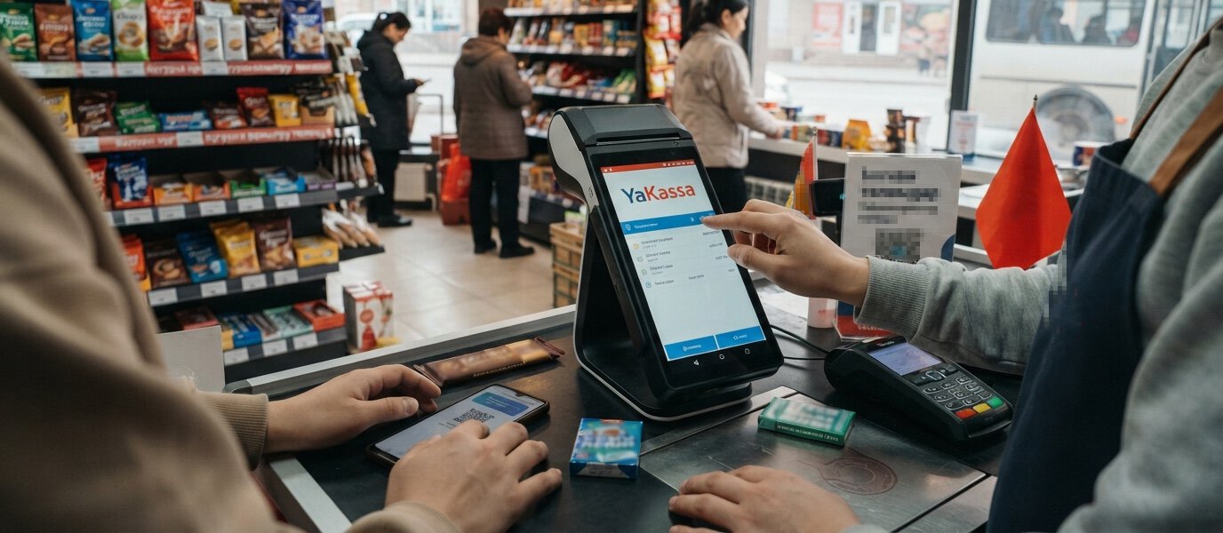 YaKassa и POS-терминал: касса и оплата в одном устройстве